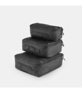 Packing Cube - 3-Pack, Schwarz