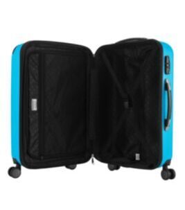 Spree - Koffer Hartschale L matt mit TSA in Cyanblau