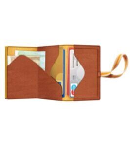 Wallet Click & Slide Strap Cross Caramba Brown Sahara/Gold