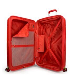 Zip2 Luggage - Hartschalenkoffer L in Rot