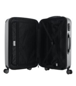 Spree - Koffer Hartschale M matt mit TSA in Silber