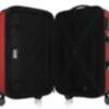 Alex - Handgepäck Hartschale glänzend mit TSA in Rot 2