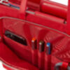 EOL Damenlaptoptasche aus rezykliertem Stoff in rot 2
