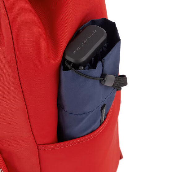 EOL Ryan - Damenrucksack aus rezykliertem Stoff mit iPad®-Fach in rot