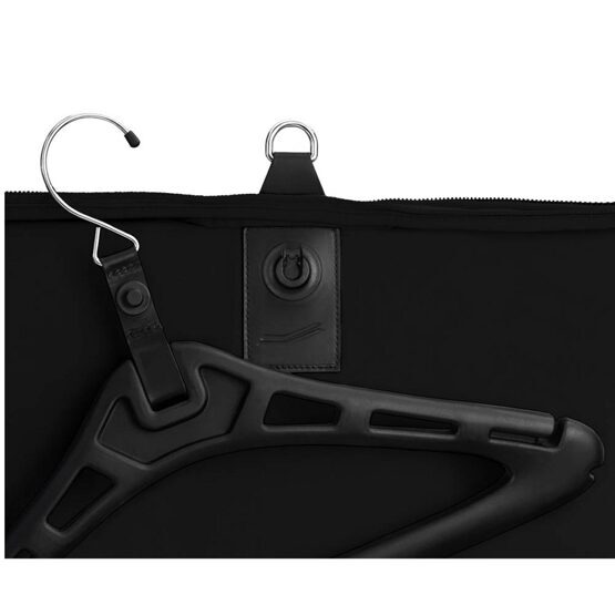 F35 - Luxuriöse Leder-Reisetasche in Schwarz