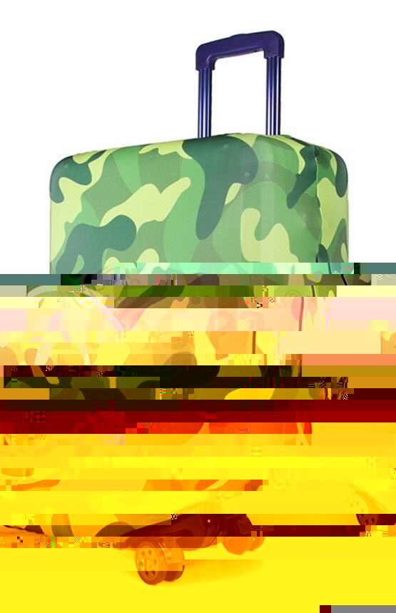 Kofferüberzug Camouflage Gross (65-70 cm)