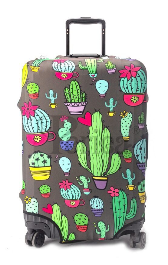 Kofferüberzug Cactus Mittel (55-60 cm)