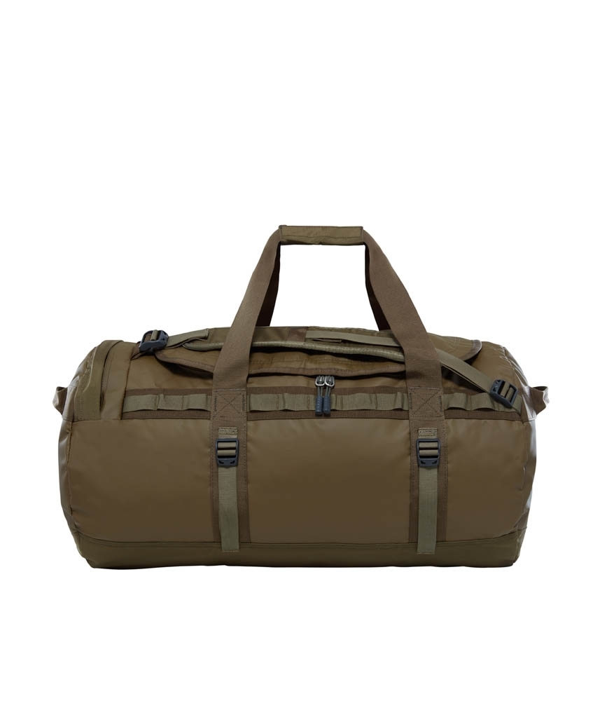 Image of Base Camp Duffel M - 64cm mit Rucksackfunktion in Beech Green / Burnt Olive
