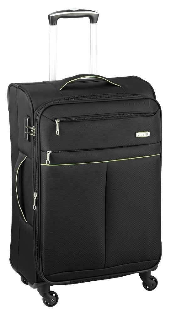 Image of Travel Line 6704 - 3-teiliges Koffer-Set Dobby Nylon in schwarz