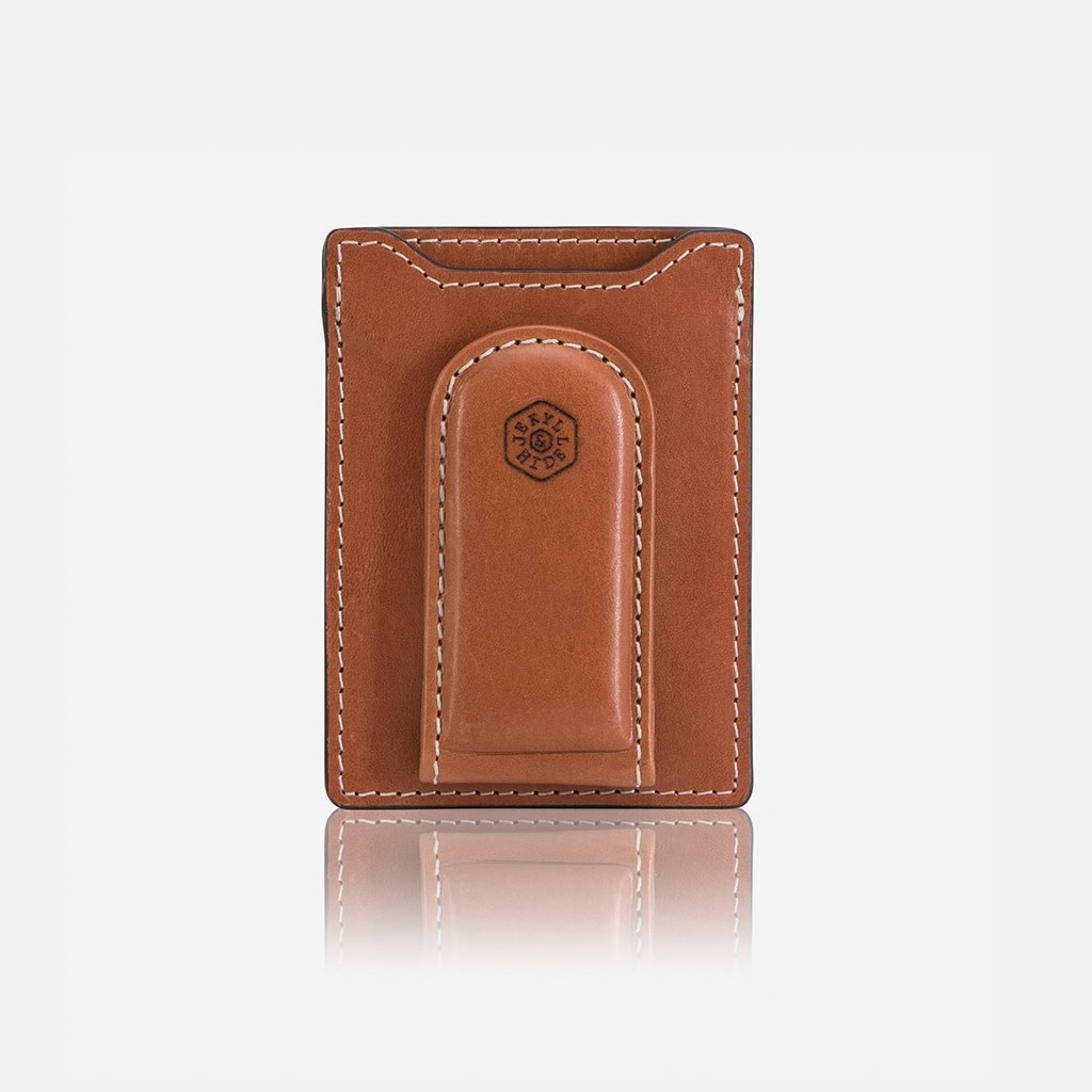 Image of Roma - Card Holder mit Money Clip in tan