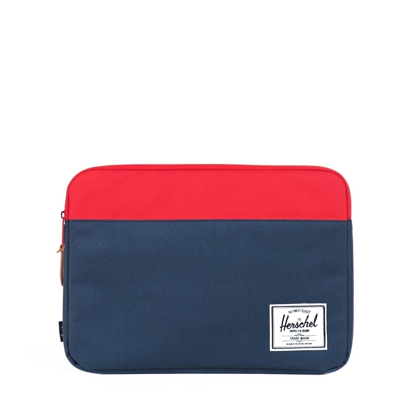 Image of Anchor - Laptop-Sleeve 15" in Navy-Blau und Rot