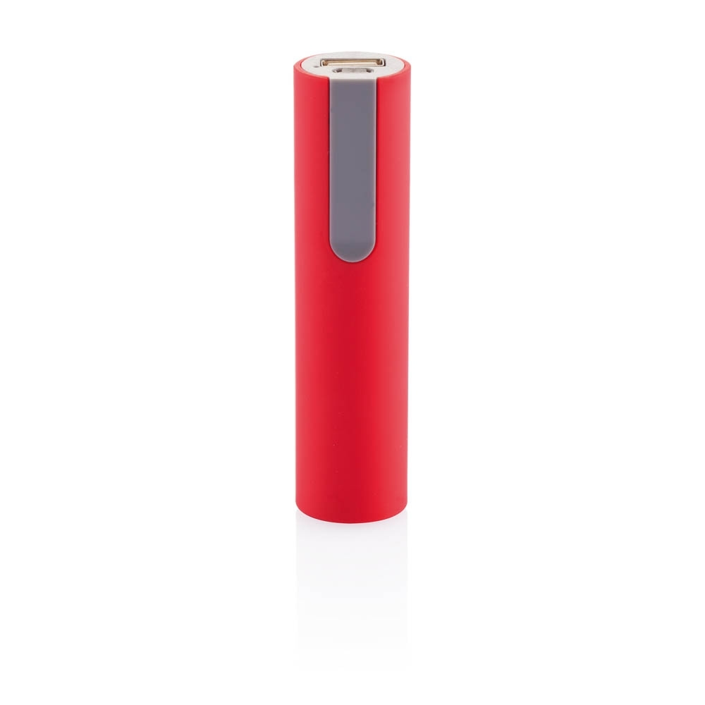 Image of 2200mAh Power Bank in Red/Grey