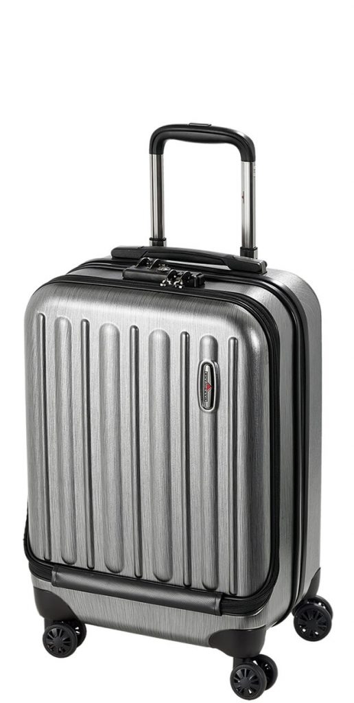 Image of Profile Plus - Business Trolley "Hoch" in Metallic Grey Brushed