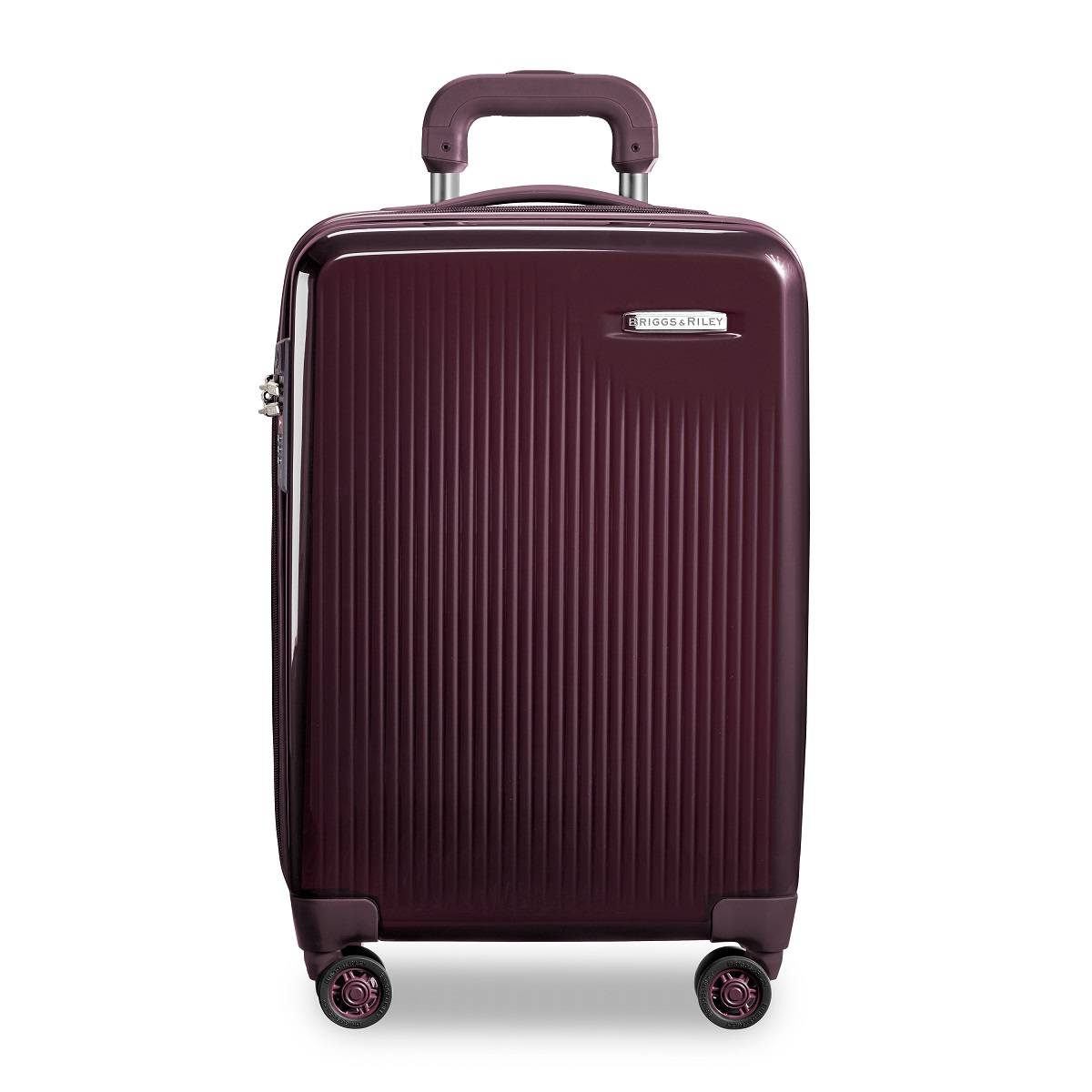 Image of Sympatico, International Carry-On expandable Spinner in plum