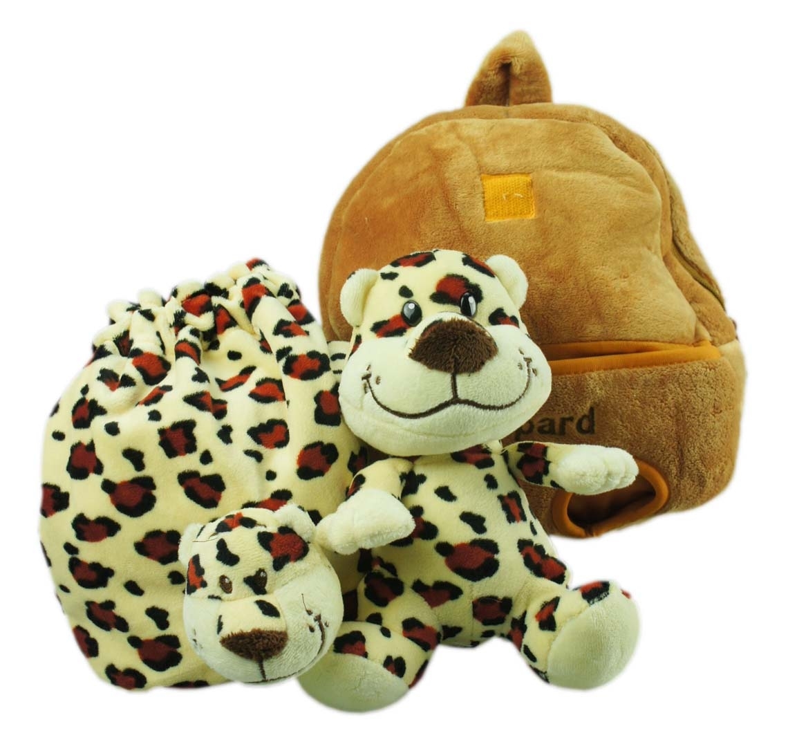 Image of For Kids - Kinderrucksack Weichgepäck Leopard