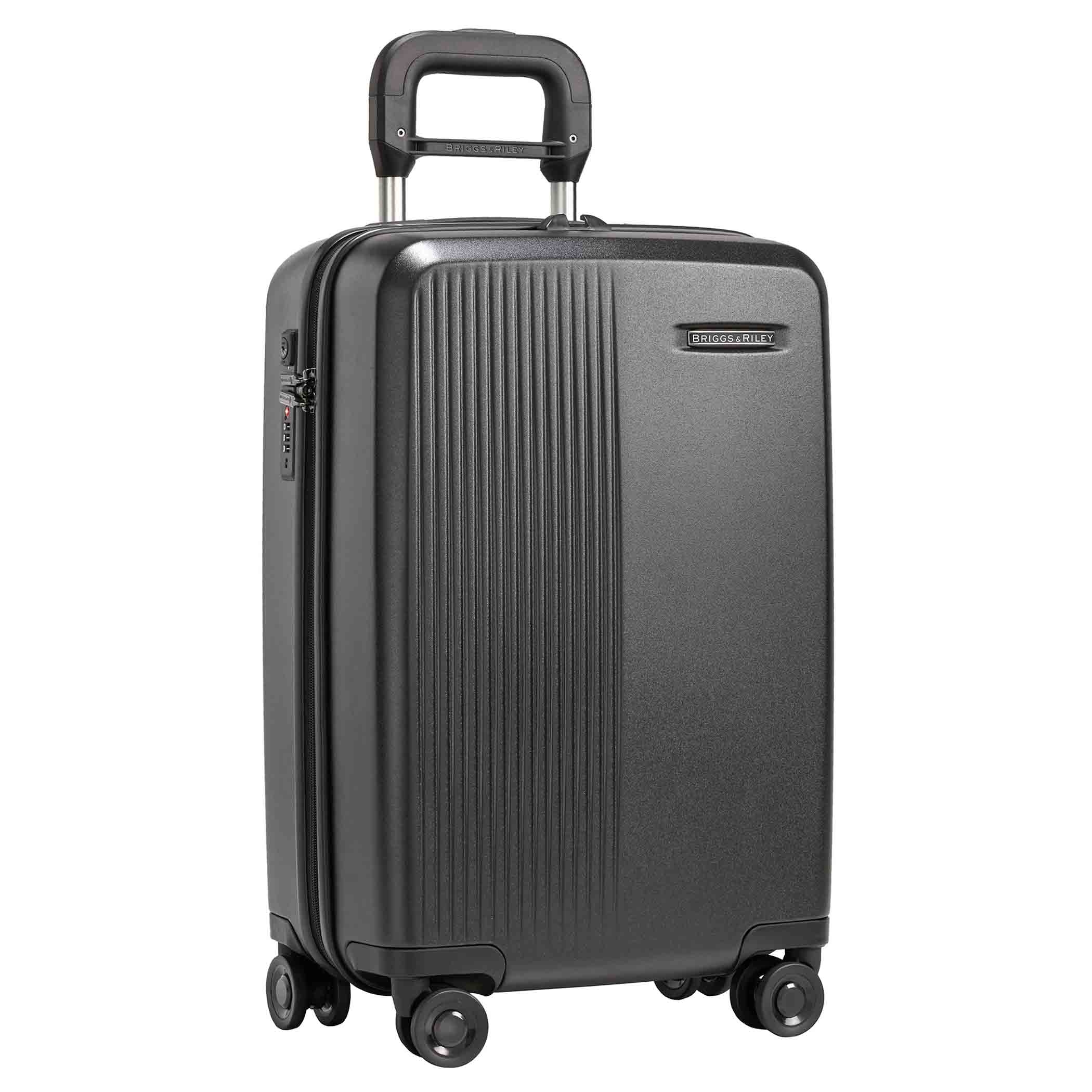 Image of Sympatico, International Carry-On expandable Spinner in schwarz