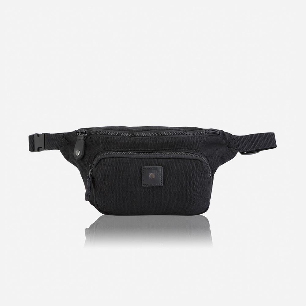 Image of Canvas - Casual Waist Bag in Schwarz