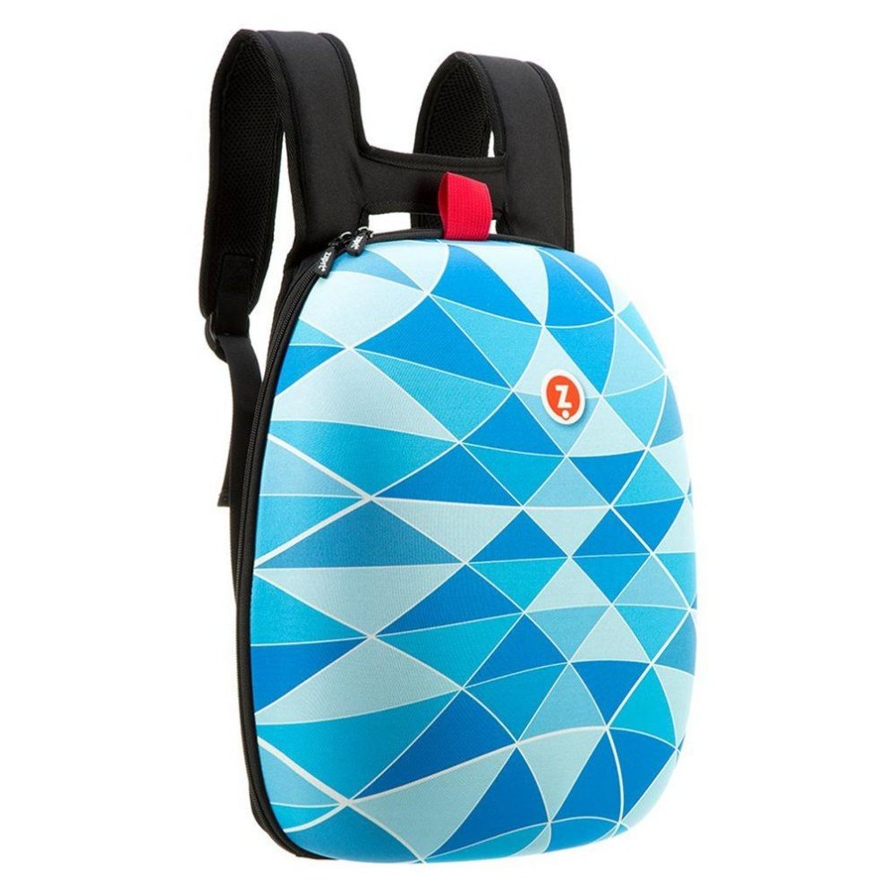 Image of Shell Rucksack Blue Triangles
