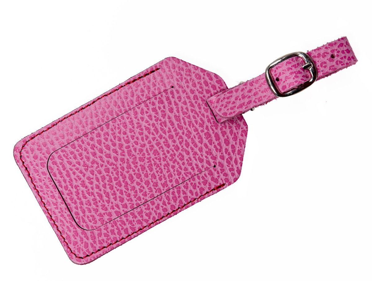 Image of Adresshalter Leder Pink