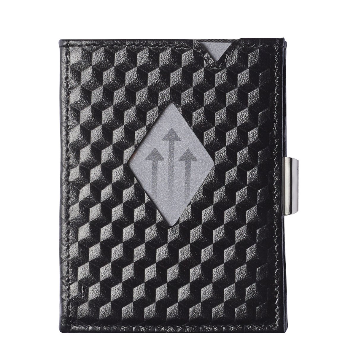 Image of Exentri Wallet Leder Black Cube für 10 Karten