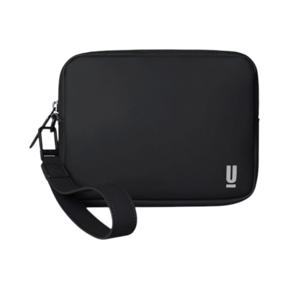 Tasche mit abnehmbarer Handschlaufe in Schwarz