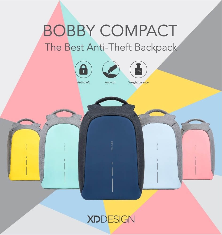 Bobby Compact - Anti-Diebstahl Rucksack