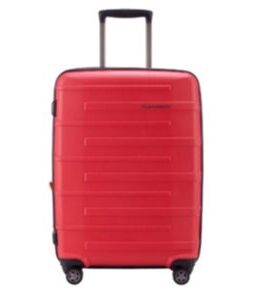 Ostkreuz - Koffer Hartschale M matt mit TSA in Rot