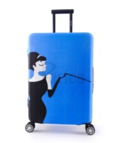 Kofferüberzug Blue Lady Mittel (55-60 cm)