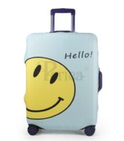 Kofferüberzug Smiley Face Mittel (55-60 cm)