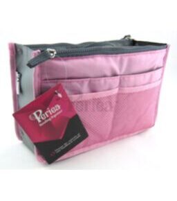 Bag in Bag - Rosa mit Netz Grösse M