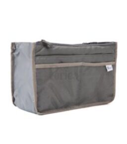 Bag in Bag Grau mit Netz Grösse S