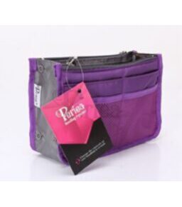 Bag in Bag - Violett mit Netz Grösse S