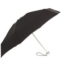 Alu Drop Regenschirm Auto in Schwarz