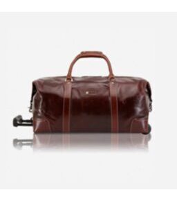 Oxford - Cabin Wheeled Holdall 55cm in Tabacco