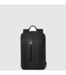 Slim - Laptop-Rucksack 15,6" erweiterbar in Schwarz