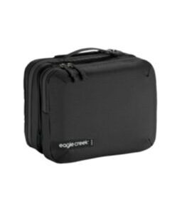 Pack-It Reveal Trifold Toiletry Kit, Schwarz