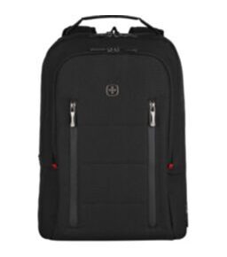 City Traveler - Laptop Backpack 16" in Schwarz