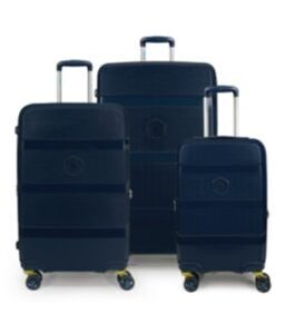 Zip2 Luggage - 3er Kofferset Dunkelblau