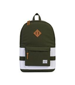 Heritage - Rucksack in Forest Night / White Rugby