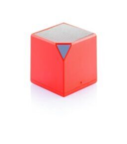 Cube Bluetooth Lautsprecher in rot