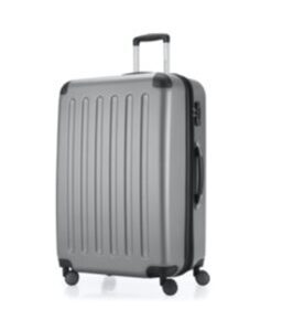 Spree - Koffer Hartschale L matt mit TSA in Silber