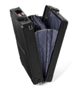Vertical Aluminium Briefcase 16" in Onyx
