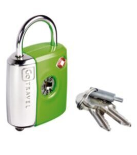Dual Combi/Key Lock - Kofferschloss mit Schlüssel und Zahlencode Gün