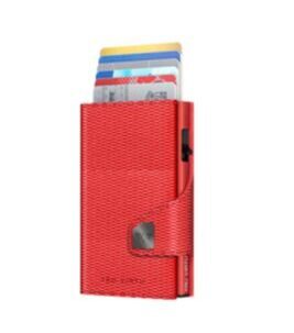 Wallet Click & Slide Portemonnaie Rhombus Coral/Red