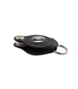 Lusso - AirTag Key Holder, Brushed Black