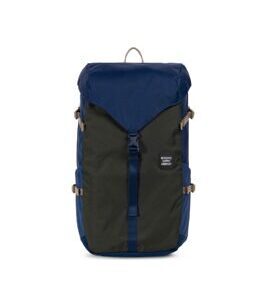 Barlow Large - Tagesrucksack in Peacoat / Forest Green