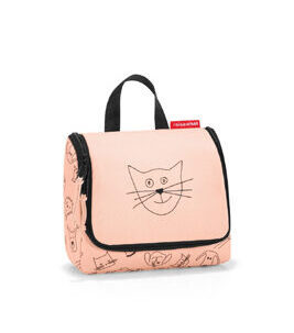 Necessaire Toiletbag S Kids Cats and Dogs Rose
