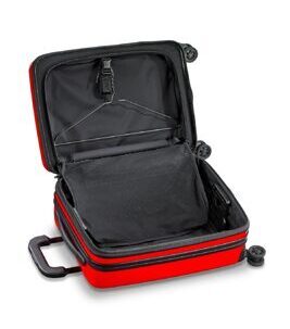 Sympatico, International Carry-On expandable Spinner in Fire Red