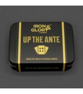 Up The Ante - Spielkarten gold