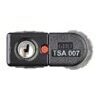 Travel Sentry Approved Combination Lock in Schwarz 2